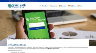 
                            2. Take Control of Your Health with MyChart - Texas Health Resources - Texas Health Resources Patient Portal