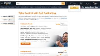 
                            3. Take Control with Self Publishing - Amazon.com - Amazon Kindle Direct Publishing Portal