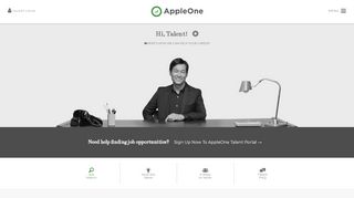 
                            7. Talent Career Portal | AppleOne Employment Services ... - Apple One To One Portal