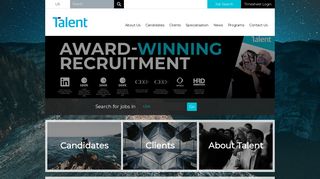 
                            7. Talent International: Front Page - Talent International Portal