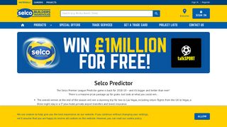 
                            8. talkSPORT Premier League Predictor | Selco Builders ... - Talksport Predictor Portal Problems