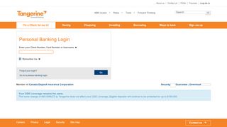 
                            8. Tangerine bank: Personal Account Login - Schefe Builders - Ing Direct Tangerine Portal