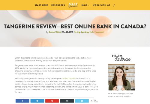 
                            6. Tangerine Review—Best Online Bank in Canada? (2019) - Ing Direct Tangerine Portal