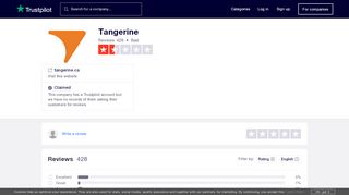 
                            8. Tangerine Reviews | Read Customer Service Reviews of ... - Www Tangerine Ca Portal