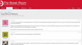 
Target REDcard REDperks | The Break Room
