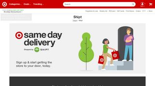 
                            6. Target Same Day Delivery with Shipt - Shipt Shopper Portal