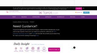 
Tarot.com: Free Tarot Readings, Horoscopes, and More  
