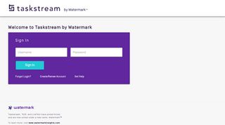 
                            1. TaskStream LOGIN - Taskstream Fiu Portal