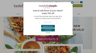 
                            3. Tastefully Simple Official Site | Tastefully Simple