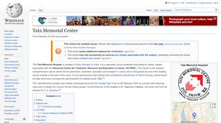 
                            6. Tata Memorial Centre - Wikipedia - Tmc Gov In Report Login