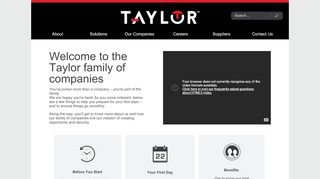 
                            5. Taylor Corporation - Taylor Communications Employee Portal