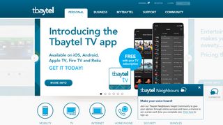 
                            5. Tbaytel - Tbaytel Net Portal