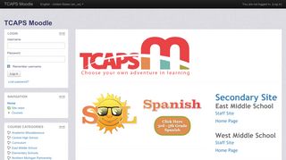 
                            4. TCAPS Moodle - Tcaps Cloud Student Portal