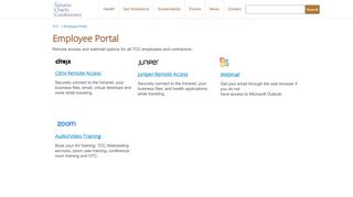 
                            1. TCC » Employee Portal - Tcc Employee Portal
