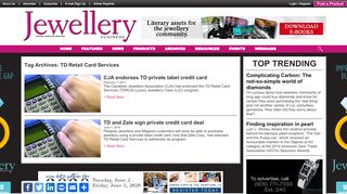 
                            8. TD Retail Card Services Archives - Jewellery Business - Mappins Credit Card Portal