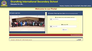 
                            2. Teachers - GISS Portal :: Home - Giss Portal