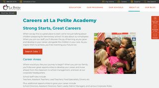 
                            2. Teaching Careers & Daycare Jobs | La Petite Academy - La Petite Academy Employee Portal