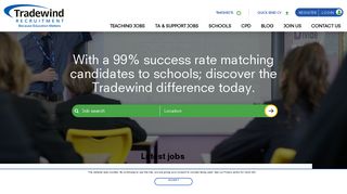 
                            3. Teaching Jobs: Permanent and Supply I Tradewind ... - Tradewind Timesheet Portal Login