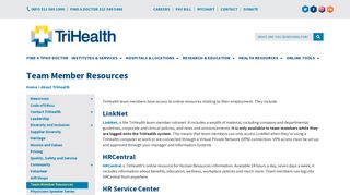 
                            1. Team Member Resources | TriHealth - Trihealth Learn Portal
