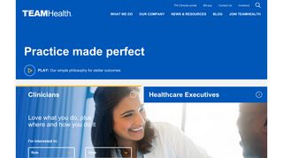 TeamHealth | Physician Services for Facilities | Nationwide ... - Thi Teamhealth Online Portal