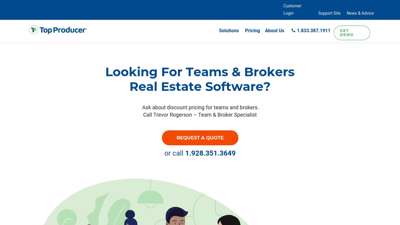 Teams & Brokers Real Estate Software ... - Top Producer®