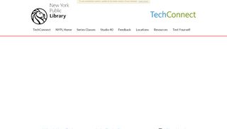 
                            2. techconnect - Google Sites - Www Nypl Org Portal