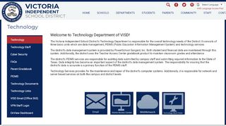 
                            8. Technology - Departments - Victoria Independent School District - Visd Gradebook Portal
