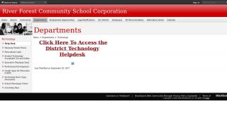 
                            4. Technology / Help Desk - River Forest Community School Corporation - Rfcsc Harmony Student Portal