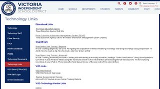 
                            4. Technology Links - Departments - Victoria Independent ... - Visd Gradebook Portal