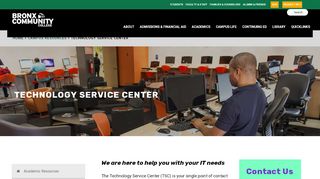 
Technology Service Center – Bronx Community College
