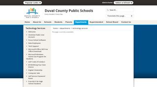 
Technology Services / Focus School Software - Duval County ...
