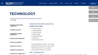 
                            2. Technology | SUNY Polytechnic Institute