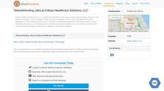 Telecommuting Jobs at Cobius Healthcare Solutions, LLC ... - Cobius Login