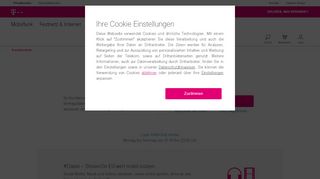 
                            3. Telekom Kundencenter: Rechnungen und Verträge | Telekom - Mein T Mobile Portal