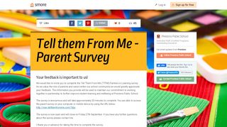 
                            13. Tell them From Me - Parent Survey | Smore Newsletters for ... - Tell Them From Me Portal