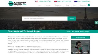 
                            8. Telus Webmail Technical Support | Customer Service | 1-877 ... - Telus Webmail Portal Help