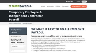 
                            3. Temporary Employee & Independent Contractor ... - SurePayroll - Surepayroll Com Employee Portal
