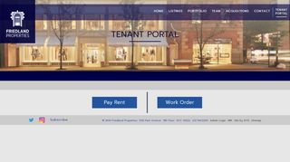 
                            5. Tenant Portal – Friedland Properties - Park Avenue Properties Tenant Portal