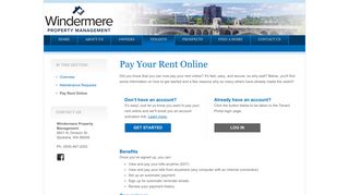 Tenant Portal  Windermere Property Management
