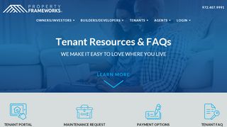 Tenant Resources | Property Frameworks - Oneprop Houston Portal