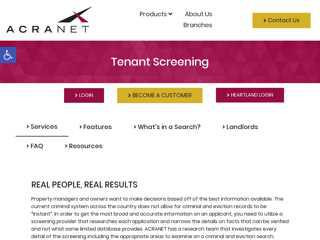 Tenant Screening Services - acranet.com