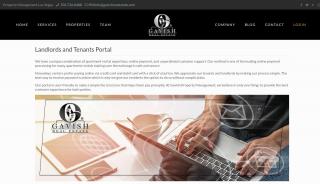 Tenants and Home Owners Portal - Gavish Property Management - Gavish Real Estate Tenant Portal