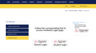 
                            5. TenMarks / Tenmarks Log In - Alvord Unified School District - Tenmarks Portal Username And Password