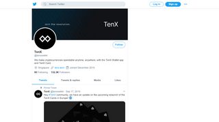 
                            4. TenX (@tenxwallet) | Twitter - Tenx Sign Up
