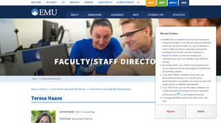 
                            7. Teresa Haase - Faculty/Staff Directory - Macmillan English Campus Login Emu