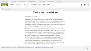 
                            2. Terms & Conditions - IKEA - IKEA - Ikea Free Wifi Portal