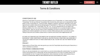 
                            5. Terms - Trendy Butler - Personal Stylist and Clothing ... - Trendy Butler Portal