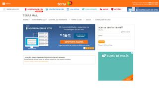 
                            1. Terra Mail: Faça o seu login - - Terra Mail Portal Brasil