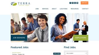 
                            3. TERRA Staffing Group: Industrial, Admin, Technical Staffing ... - Terra Staffing Portal