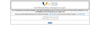 
                            2. TES Checker Assignments Login - Verites Portal